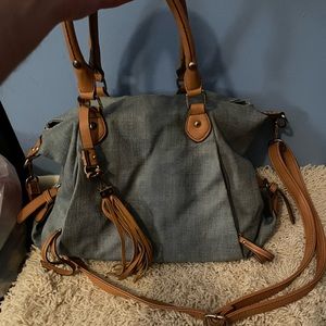 Chinos large handbag with straps